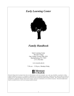 Family Handbook