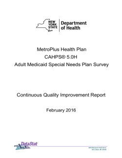 MetroPlus Health Plan SNP
