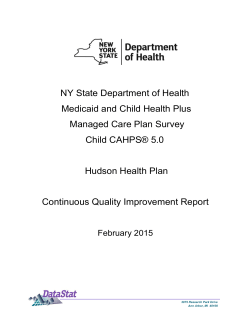 Hudson Health Plan