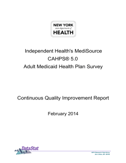 Independent Health's MediSource