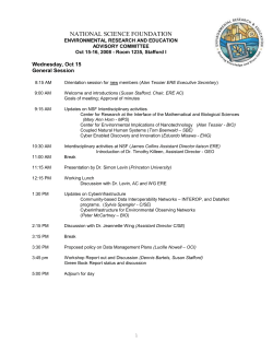 Agenda