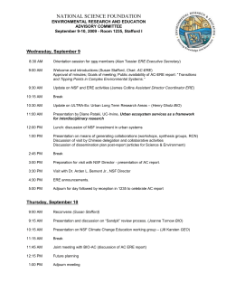 Agenda