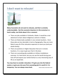 Not Sure You Want to Relocate?