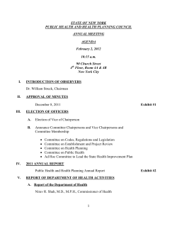 Agenda