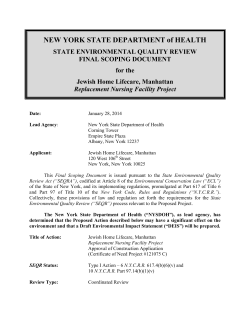 Final Scoping Document