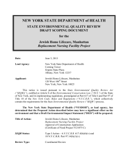 Updated Draft Scoping Document