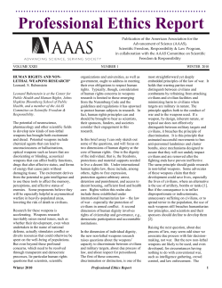 Human Rights and Non-Lethal Weapons Research