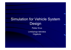 Slide presentation from Gr&ouml;na bilen konferense in Trollh&auml;ttan October 13-14, 2002