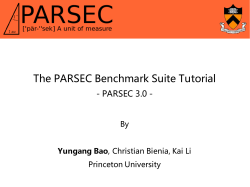 PARSEC 3.0 Tutorial