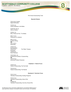 film school screenwriting track pdf