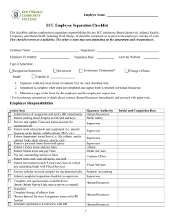 Click to download Employee Separation Checklist (.docx)