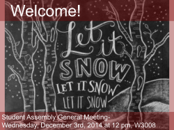 General Meeting PowerPoint Presentation