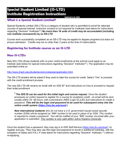 Special Students Limited Overview
