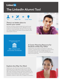 LinkedIn Alumni Tool
