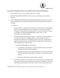 What will the IRB reviewer look for?