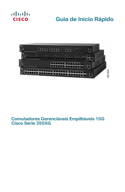 Cisco 350XG Series 10G Stackable Managed Switches Quick Start Guide (Japanese)