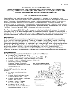 CHA‐CHIP CSP Summary