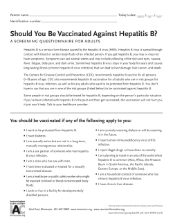 Hepatitis B