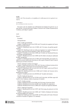 (ver Ley 10/2011, de 29.12.11, DOGC 30.12.2011