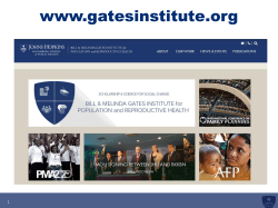 Gates Institute