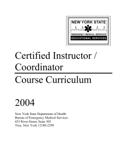 CIC Course Curriculum