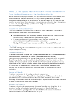 12. Johanson, J., & Vahlne J-E. (2009) - Uppsalamodellen 2.0.pdf