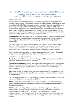 27. The GMS - A Broad Conceptualization of Global Marketing Strategy and Its Effect on Firm Performance.pdf