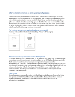 23. Internationalization as an entrepreneurial process.pdf