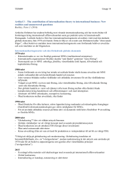 3. The contribution of internalisation theory to international business.pdf