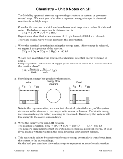 Notes on Enthalpy