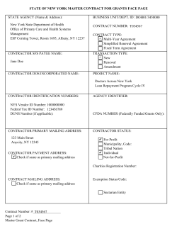 Sample - Physician Loan Repayment Contract