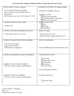 Sample - Physician Practice Support Contract