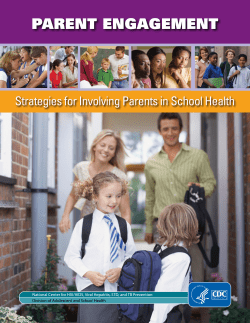 Centers for Disease Control and Prevention: Strategies for Involving Parents in School Health