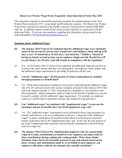 FAQ Information 5.30.14