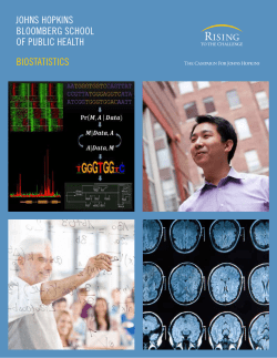 Rising to the Challenge: The Campaign for Johns Hopkins