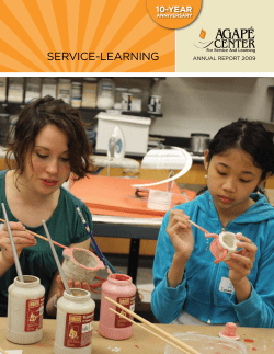 Service Learning Report