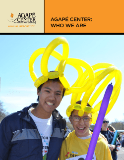 AgapeCenter WhoWeAre
