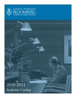 2010-2011 Catalog
