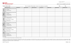 Spanish Version of CACFP-171es