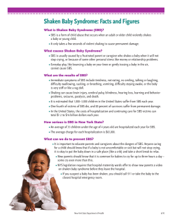 Shaken Baby Syndrome: Facts and Figures