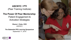 The Power of Peer Mentorship: Patient Engagement & Activation Strategies