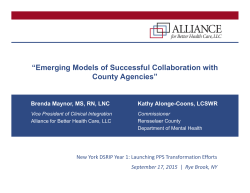Brenda Maynor/Kathy Coons, Presentation