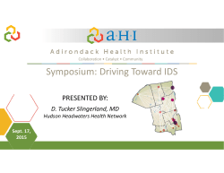 Dr. Tucker Slingerland, MD, Presentation