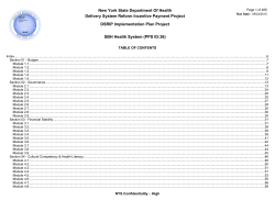 First Quarter Report