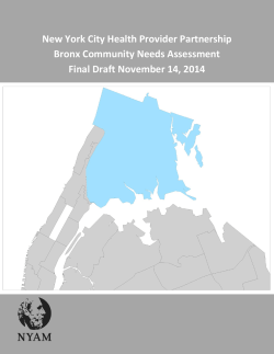 Community Need Assessment
