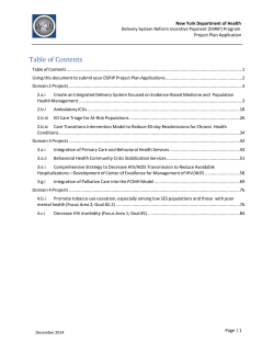 Project Plan Applications