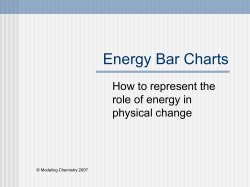Energy bar diagrams lecture