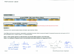 Concreci dels per odes de perman ncia obligada del personal aplicables des del dia 17 de setembre del 2012