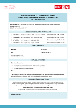 Formulari d'inscripci (edici juliol 2016)