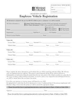 2015-2016 Campus Parking Map